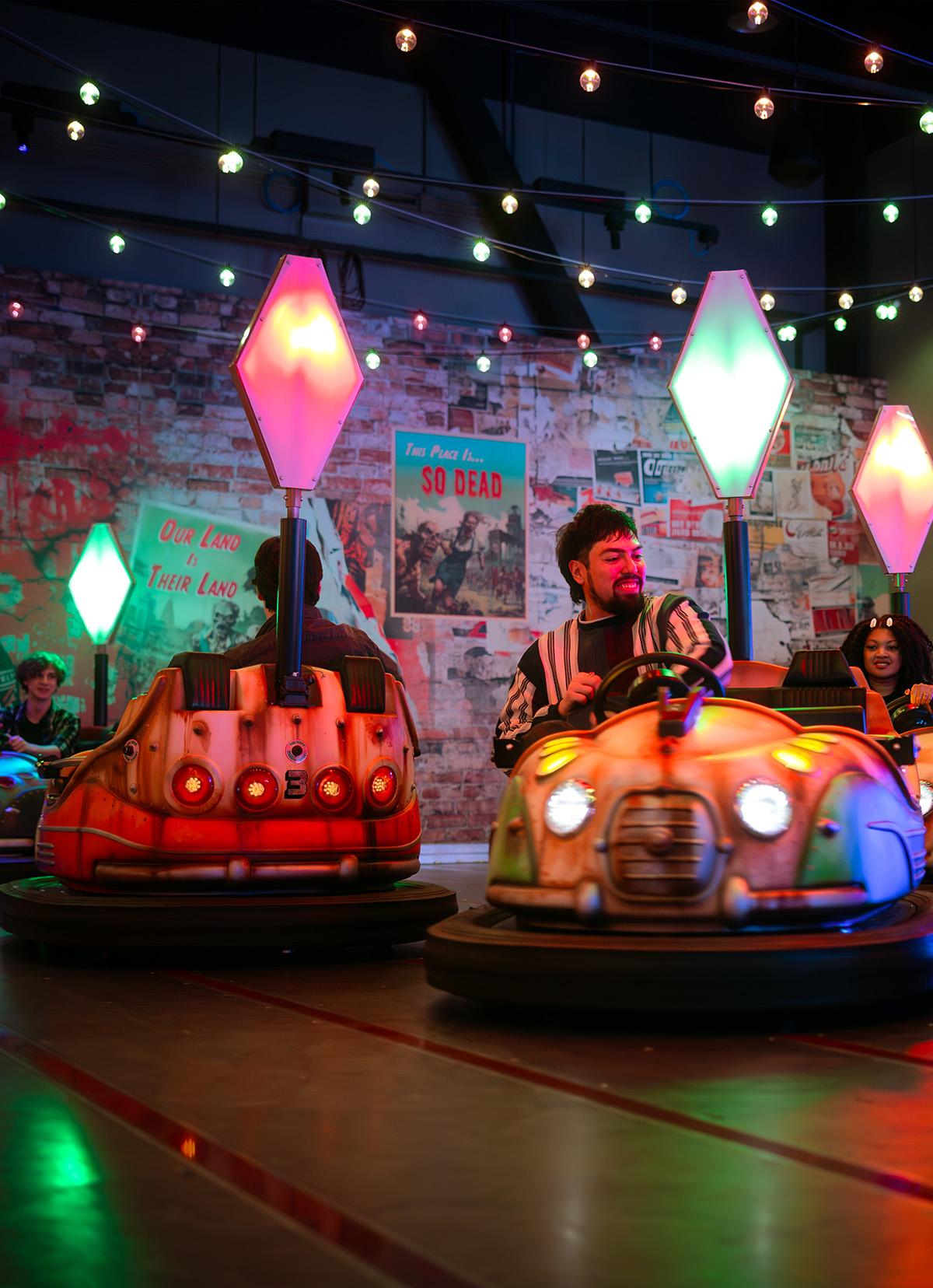 Image of bumper cars